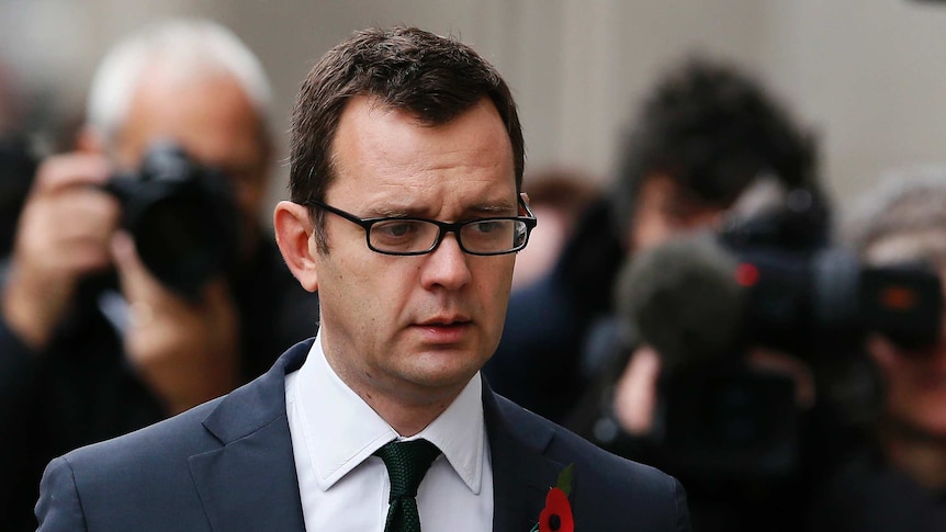 Andy Coulson arrives at the old bailey accused of phone hacking