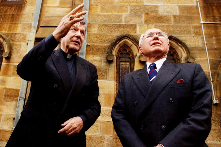 George Pell and John Howard