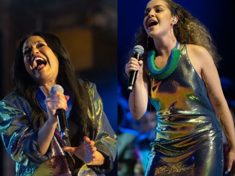 Christine Anu and Zipporah Corser-Anu