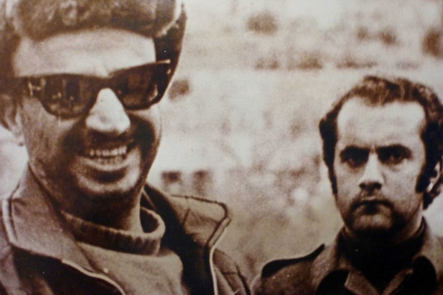 Yasser Arafat and Ziad Al Homsi