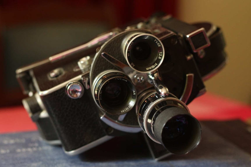 An older style camera.