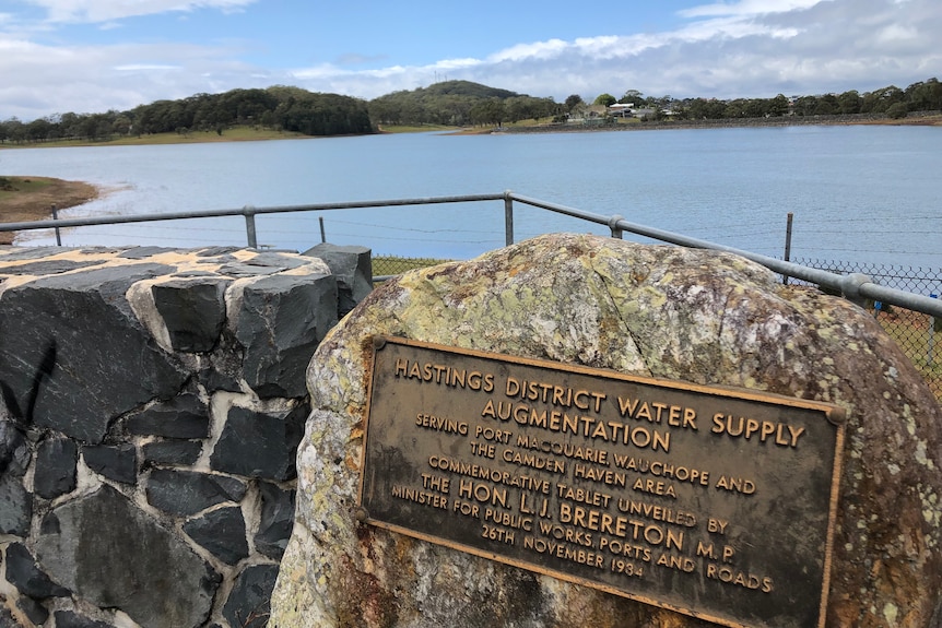 Port Macquarie dam.