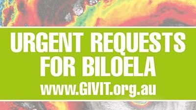 Online Charity GIVIT draws support for widespread support for cyclone Marcia victims