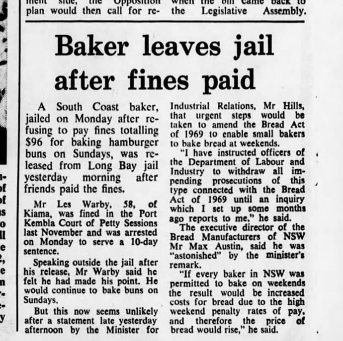 Recorte de jornal com uma manchete que dizia 