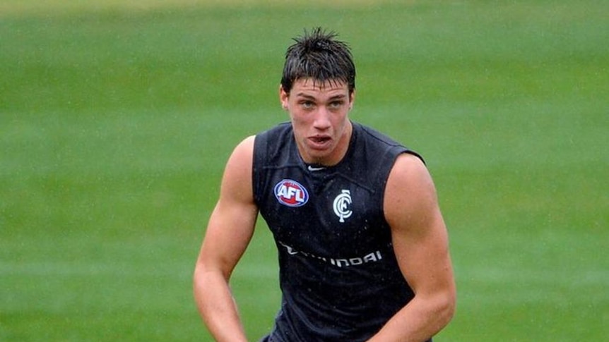 Back in business ... Matthew Kreuzer is expected to return for Carlton. (file photo)