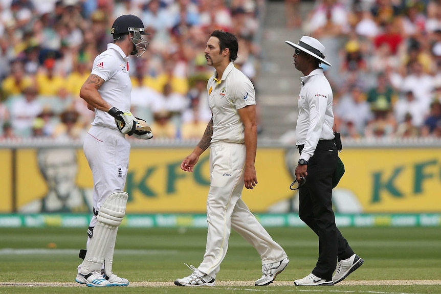 Johnson confronts Pietersen at heated MCG