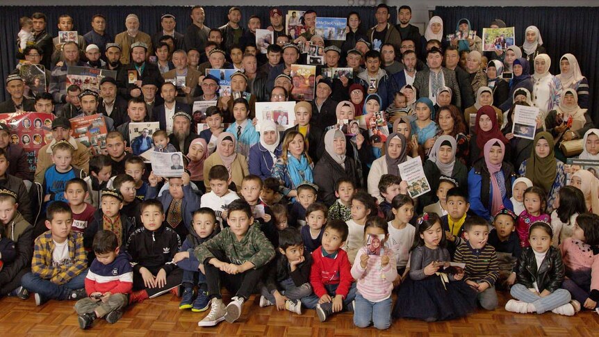 Members of Adelaide's Uyghur community