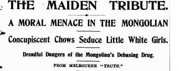 An article published in the Truth, in 1905, about opium dens in Melbourne.