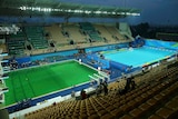 Green and blue pools at Rio