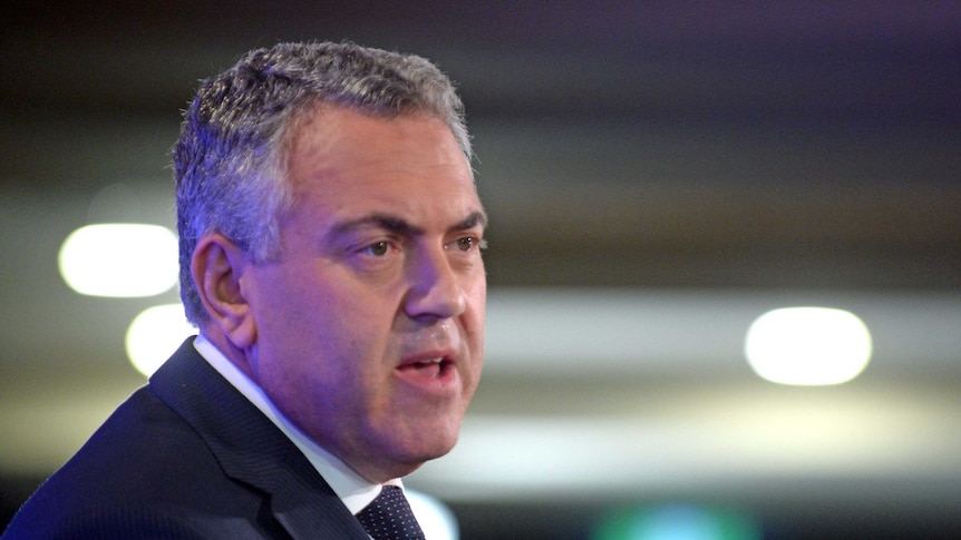 Joe Hockey delivers MYEFO