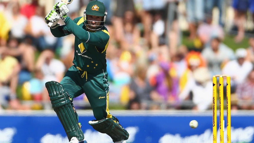 Hughes hits out in second ODI ton