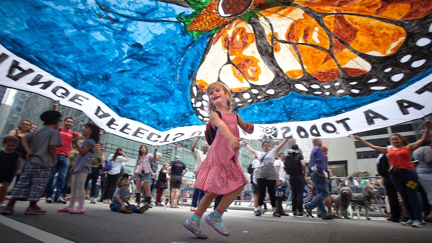 People's Climate March in NYC