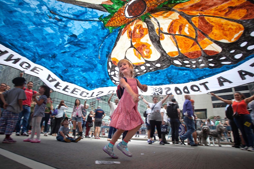 People's Climate March in NYC