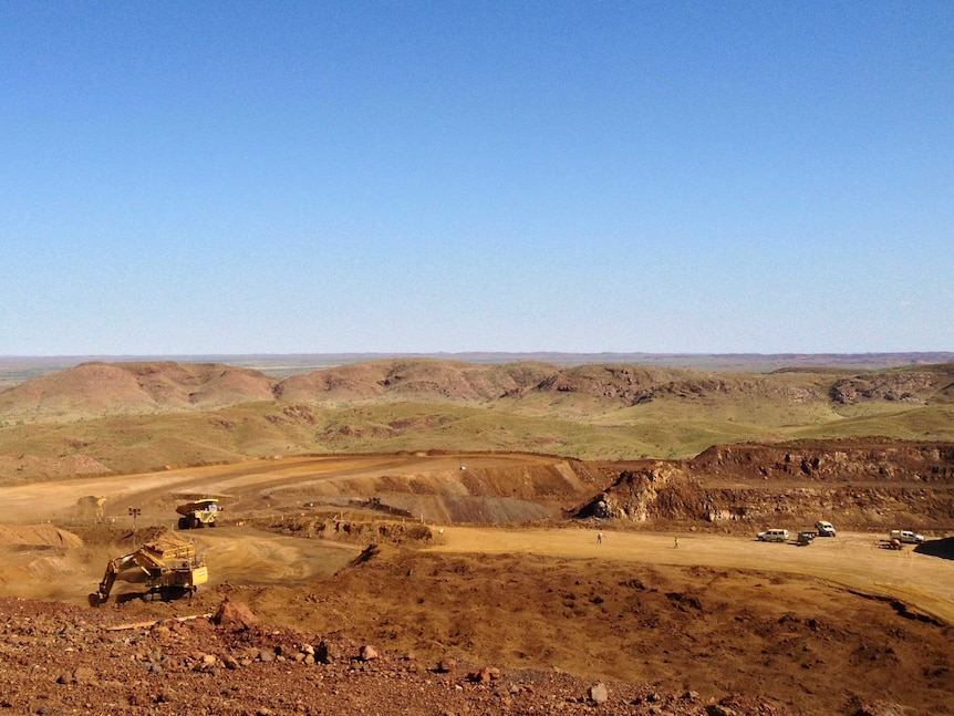 Atlas Iron mine at Wodgina, WA