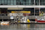 Two people were killed while the boat was being refuelled at Port Melbourne