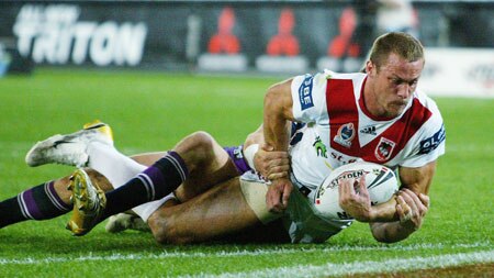 Origin duty ... The Dragons will be without Matt Cooper (File photo)