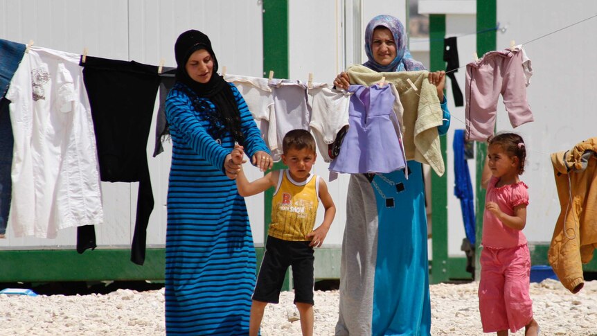 Syrian refugees in Jordan