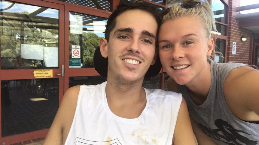 Nick Dempsey and girlfriend Georgia McConville