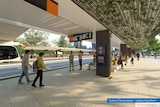 Artist impression of busway
