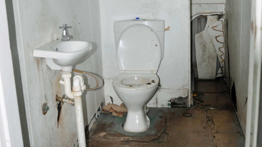 Bathroom at Manus Island detention centre