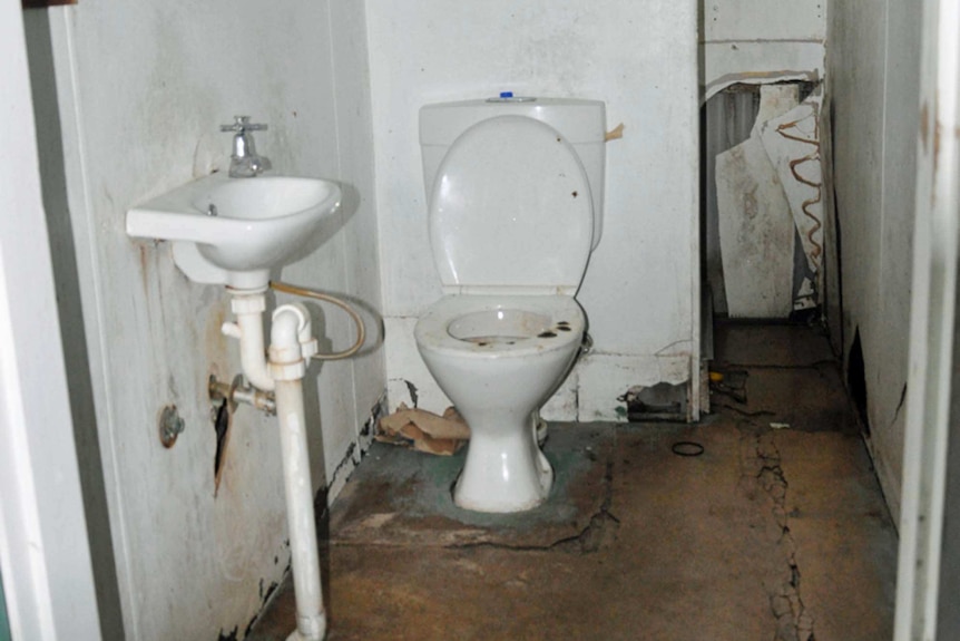 Bathroom at Manus Island detention centre