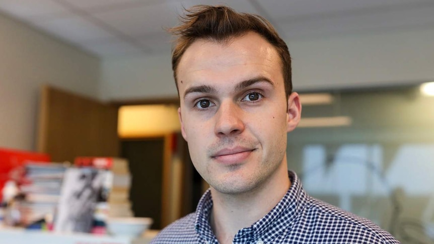 A headshot of Hack reporter Tim Swanston, taken on July 1 2019