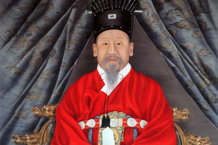 A colourful historical sketch of Gojong, the Emperor Gwangmu, who was the first Emperor of Korea.