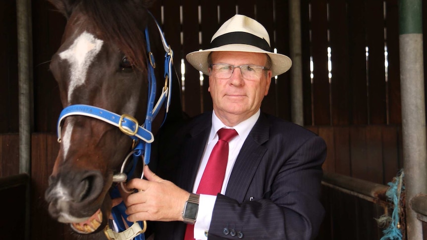 Horse trainer Robert Smerdon.