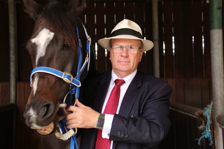 Horse trainer Robert Smerdon.