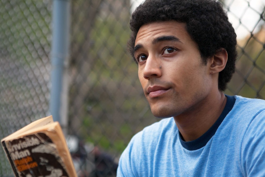 Australian actor Devon Terrell pictured playing a young Barack Obama.
