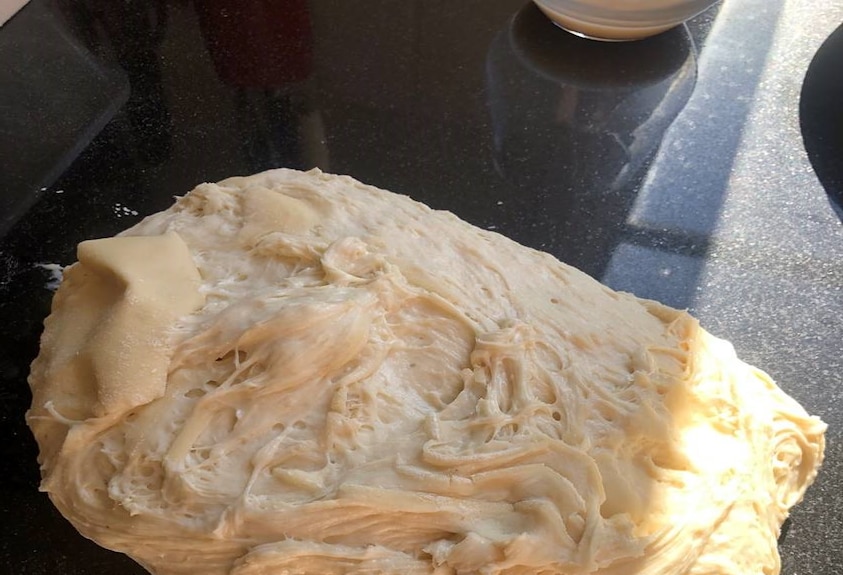 A mushy lump of dough