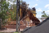 Damaged tank at Ranger uranium mine