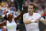 Custom: Murray and Serena Williams