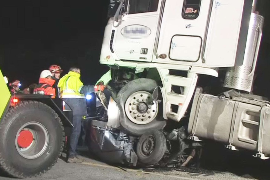 Crash on the Swanport Bridge