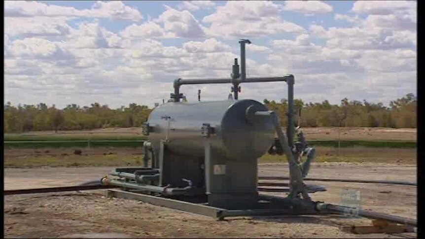 Traces of banned carcinogenic chemicals have been found in eight exploration wells in the Surat basin during routine tests by Australia Pacific LNG.