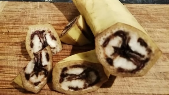 Picture of banana with a fungal disease