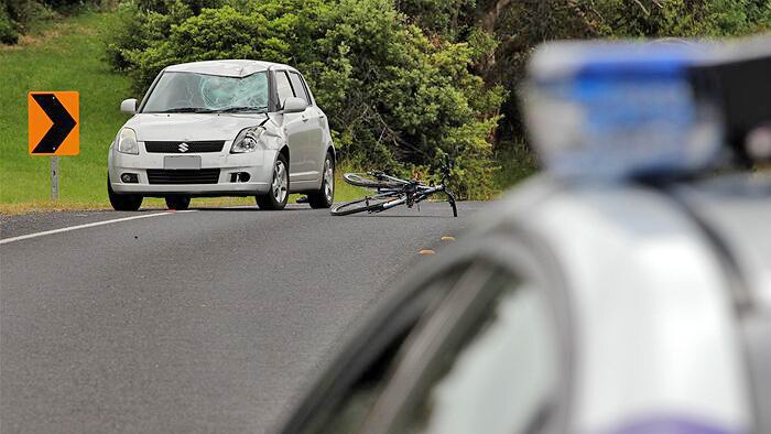 A boy, 12, was injured when his bicycle and a car collided on the Riddoch Highway at Moorak in SA.