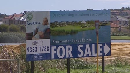 Western Australia Housing estate.