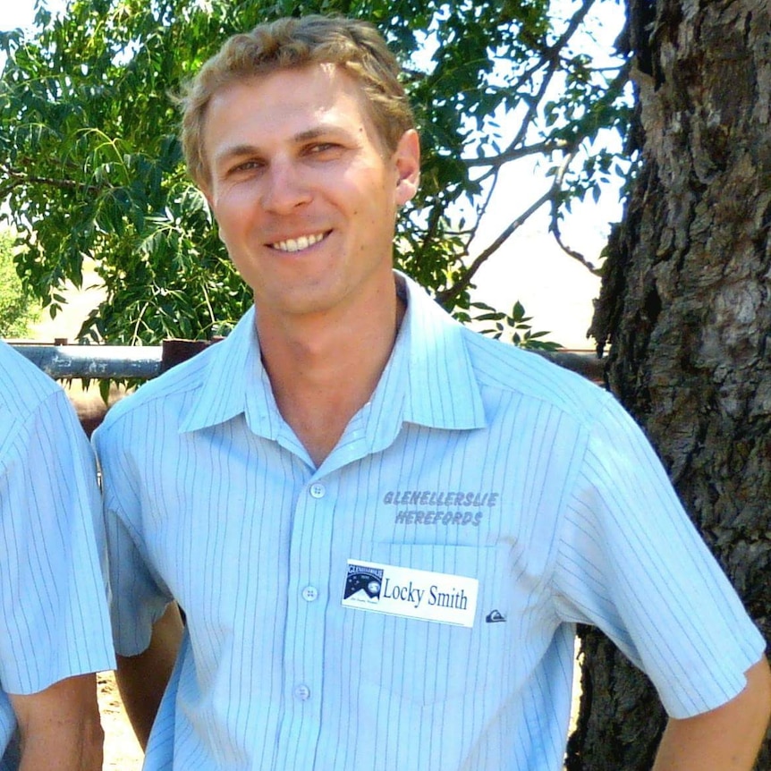 Young man wearing blue shirt