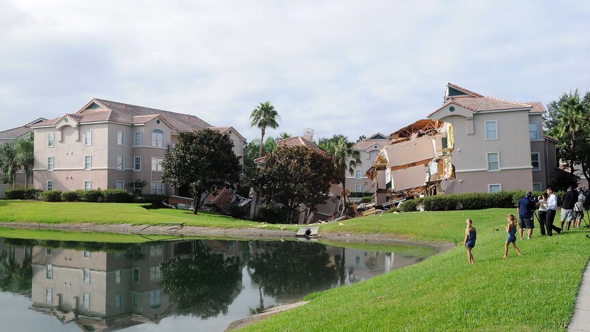 Florida villa resort swallowed by sinkhole
