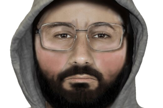A computer generated image of a man with a beard wearing glasses and a hoodie.