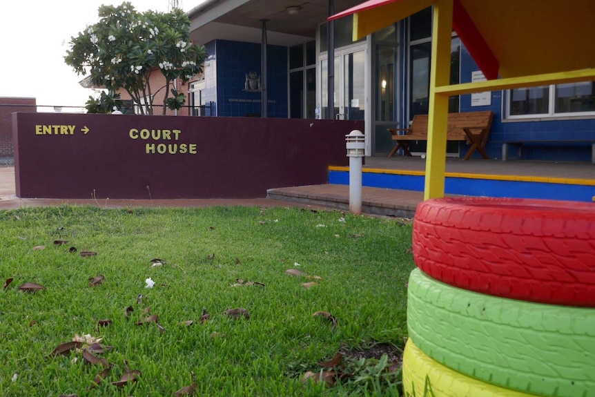 The South Hedland Court House exterior.