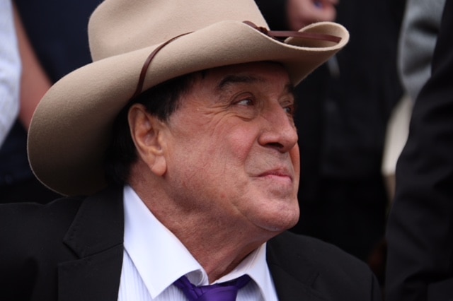 A smiling portrait of Molly Meldrum.