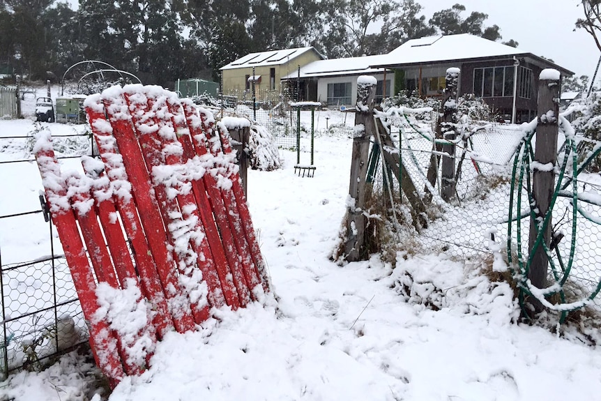 Ballandean under snow