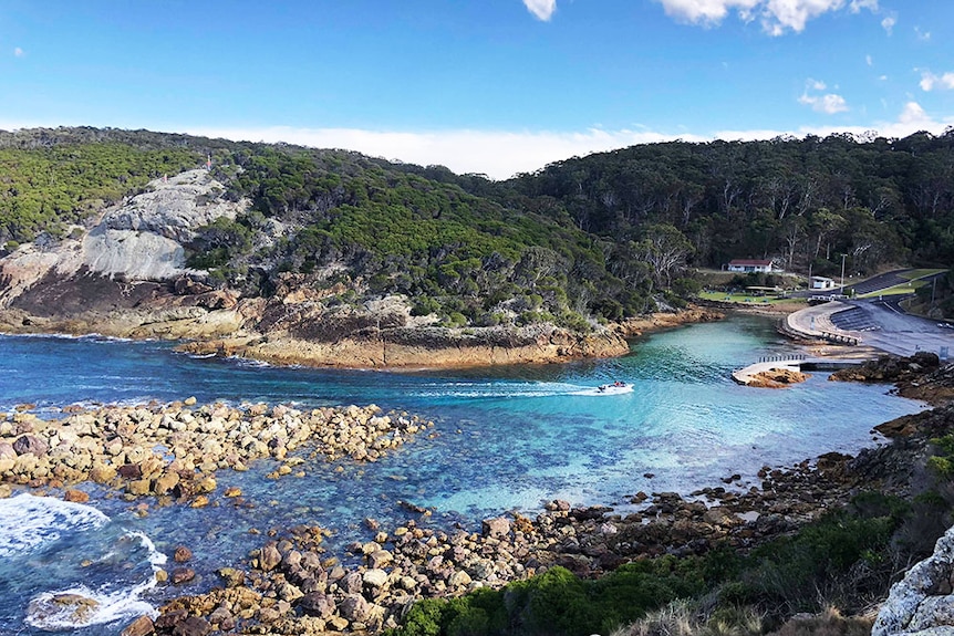 View of Tathra, near Narooma, on the far south coast of NSW.