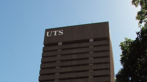 The university's infamous tower building.