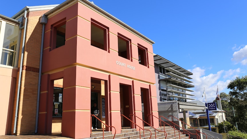 The court house in the sun.