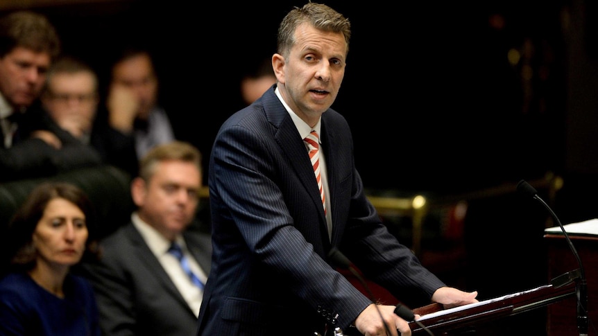 NSW Treasurer Andrew Constance