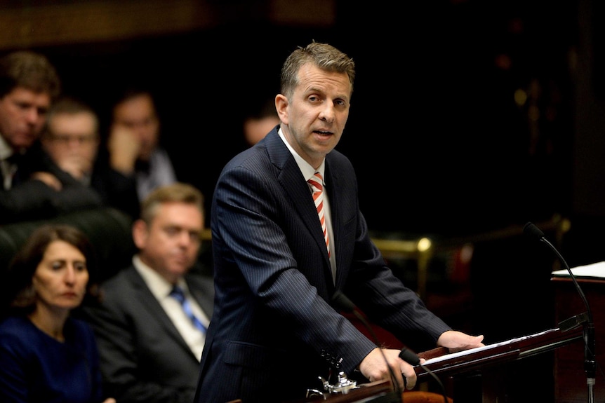 NSW Treasurer Andrew Constance