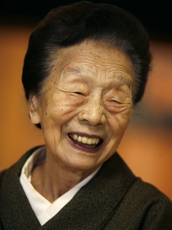 98-year-old geisha, Kokin
